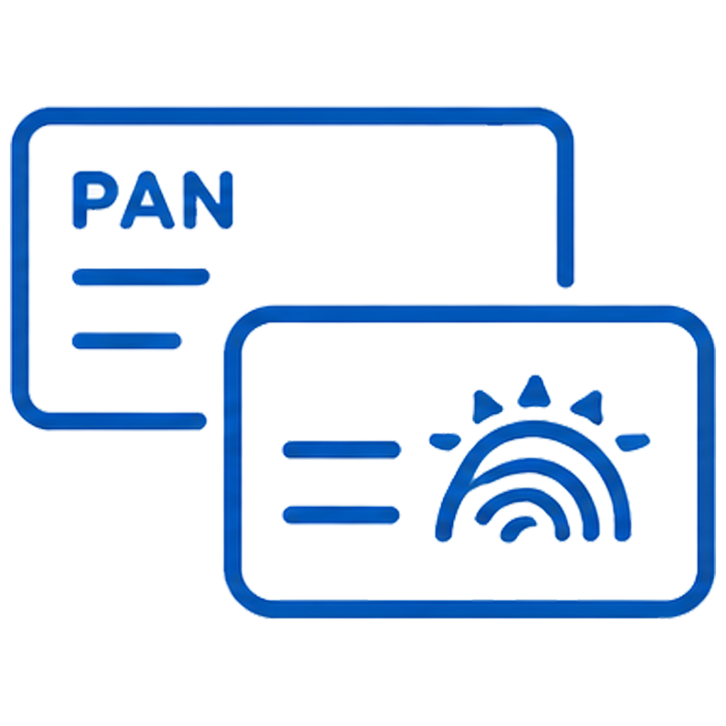 PAN + Aadhaar